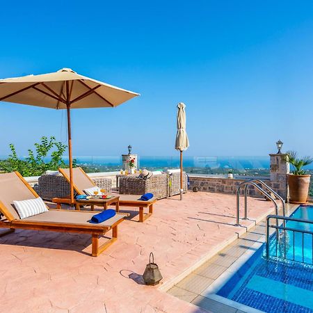 New Villa Kantifes 4 Families Or Couples With Private Pool & Bbq Kirianna Екстер'єр фото