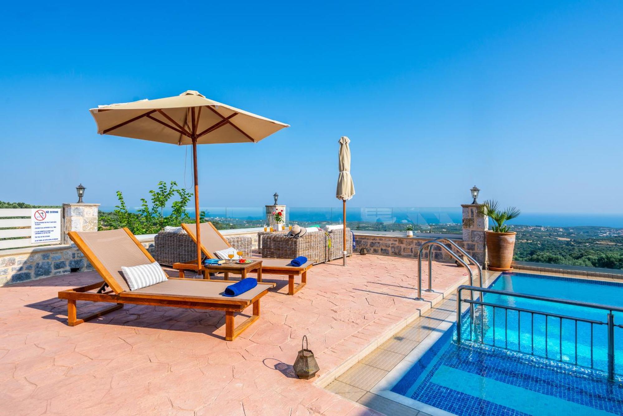 New Villa Kantifes 4 Families Or Couples With Private Pool & Bbq Kirianna Екстер'єр фото