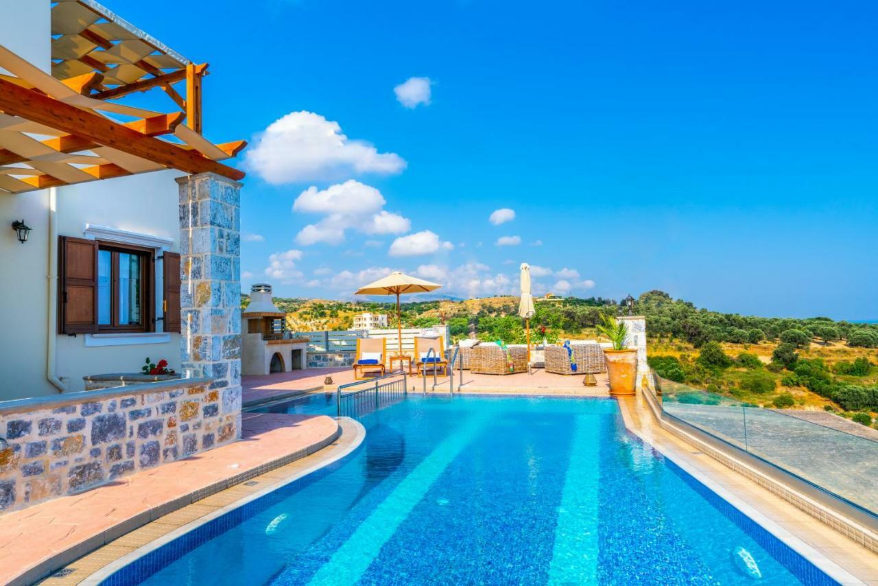 New Villa Kantifes 4 Families Or Couples With Private Pool & Bbq Kirianna Екстер'єр фото