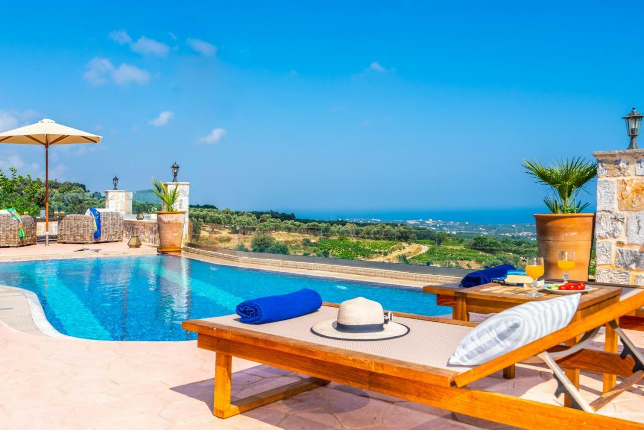 New Villa Kantifes 4 Families Or Couples With Private Pool & Bbq Kirianna Екстер'єр фото