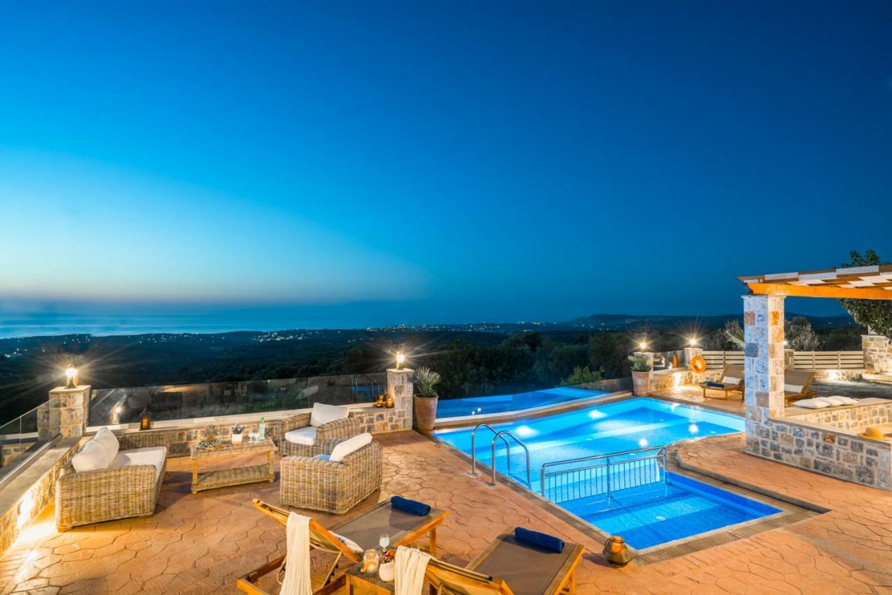 New Villa Kantifes 4 Families Or Couples With Private Pool & Bbq Kirianna Екстер'єр фото