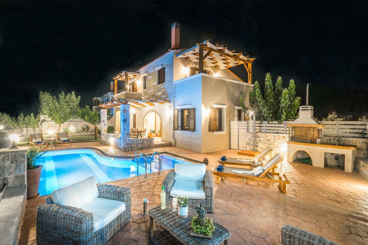 New Villa Kantifes 4 Families Or Couples With Private Pool & Bbq Kirianna Екстер'єр фото